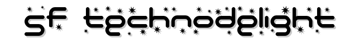 SF Technodelight font